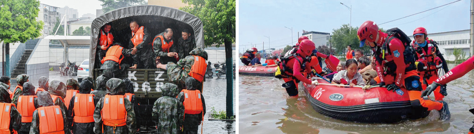 Standing together through thick and thin, building a home together